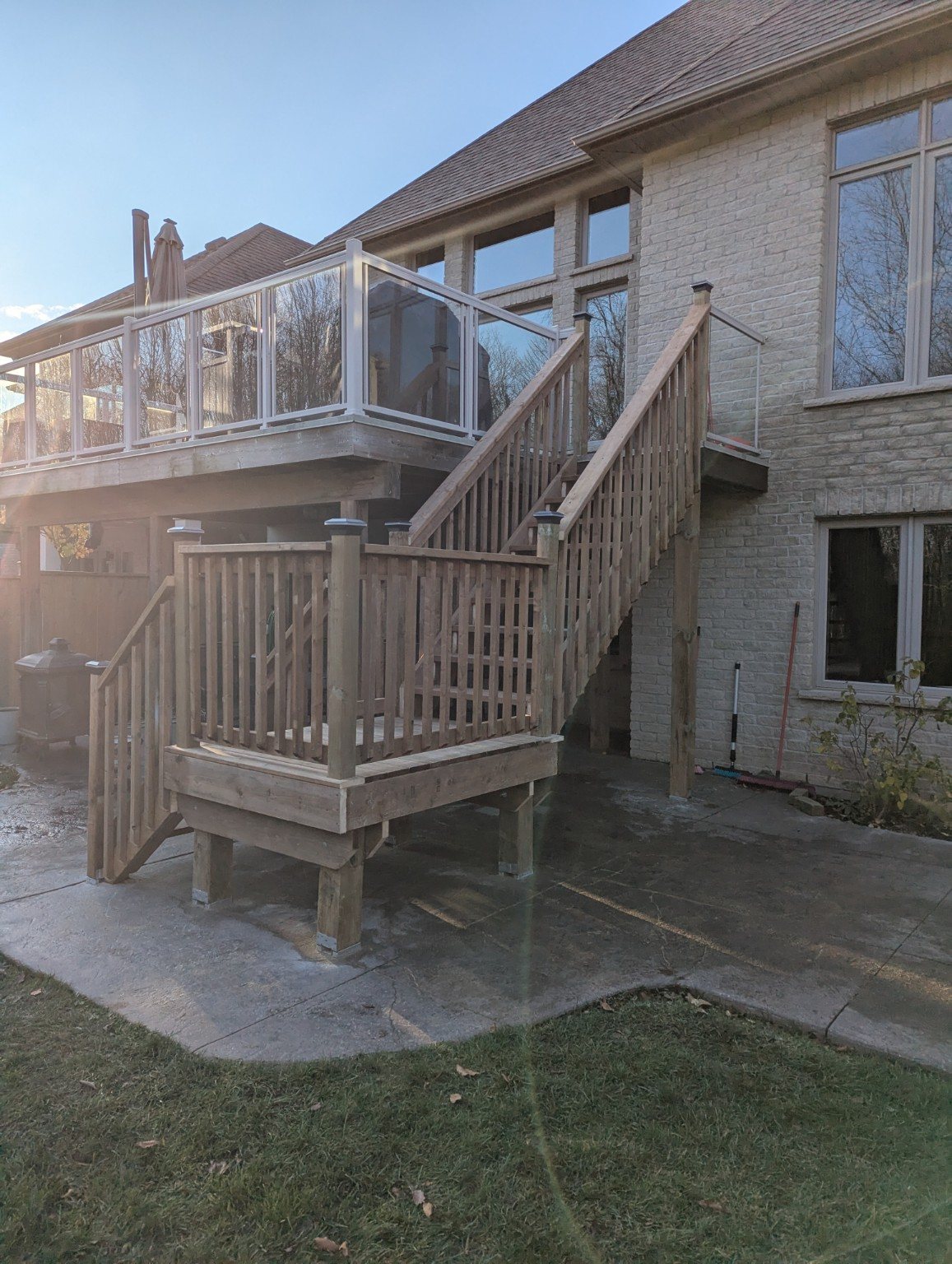 Deck renovation